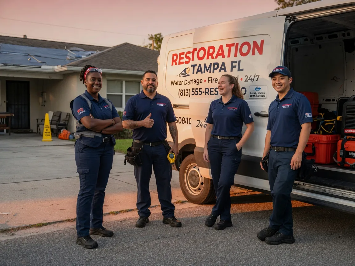 Water Damage Restoration company in Bluff Dale, TX